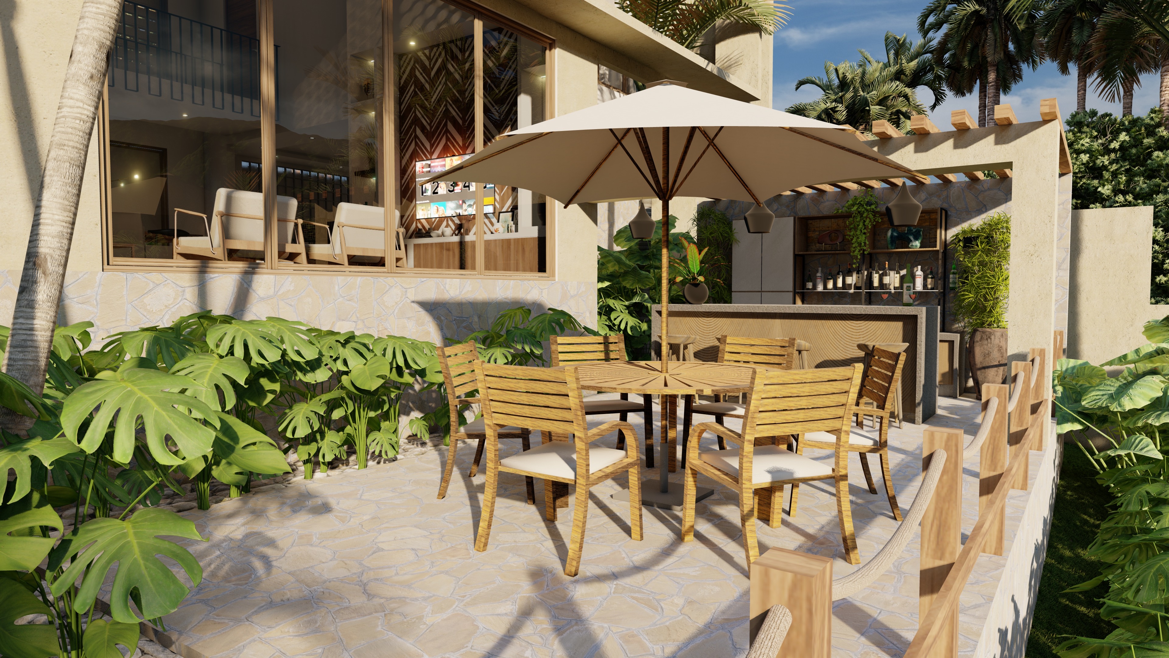 Terraza bar exterior